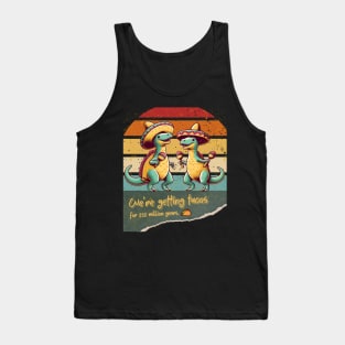 Funny Tacosaurus Brothers Tank Top